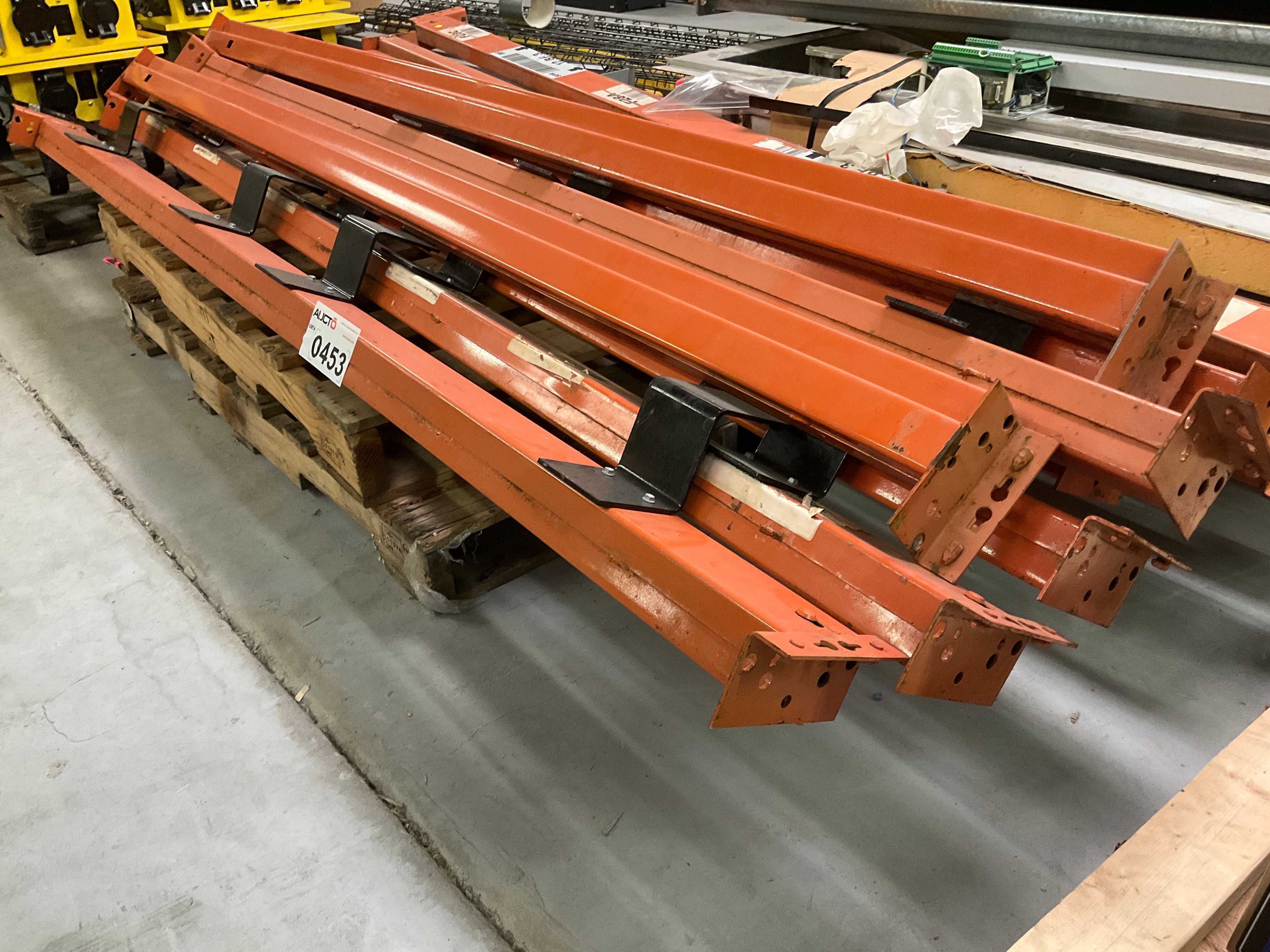 Lot of Pallet Shelving Brackets - PALLET RACKING