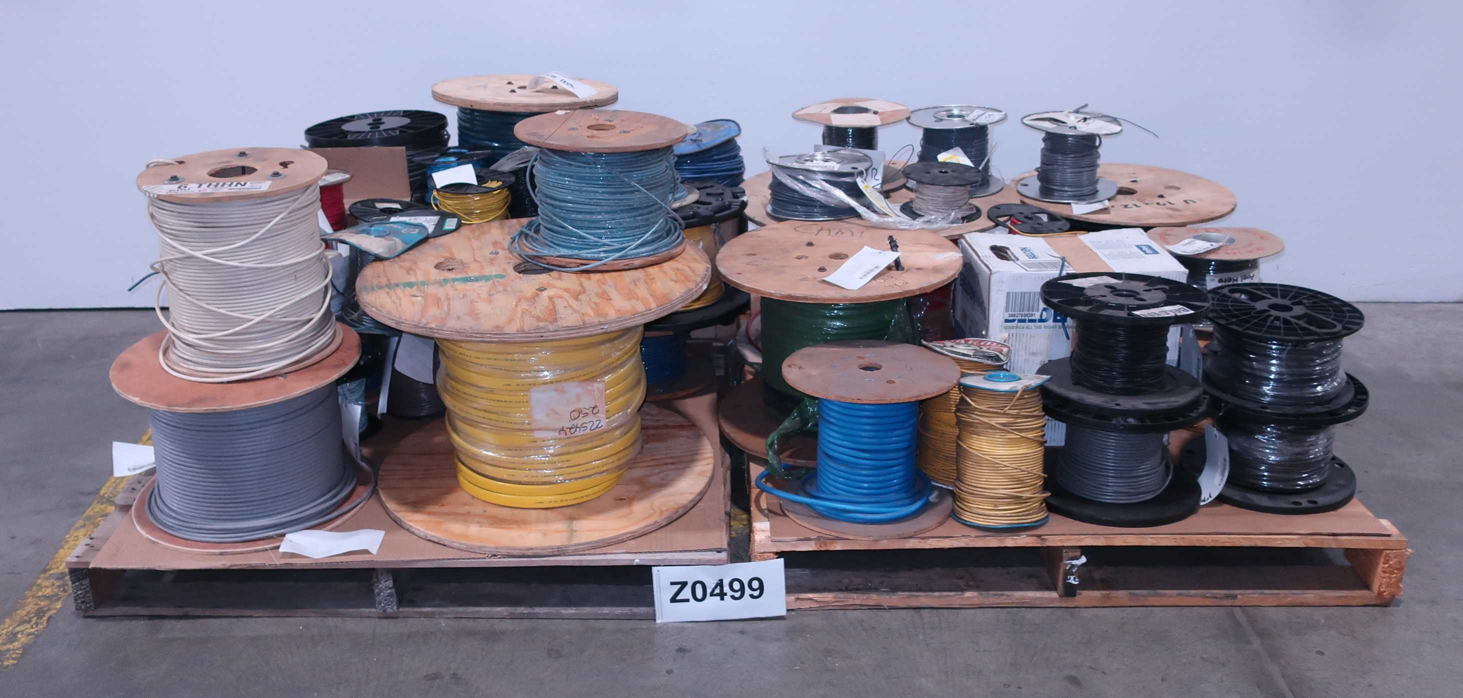 2 PALLETS OF ASSORTED INSULATED WIRE