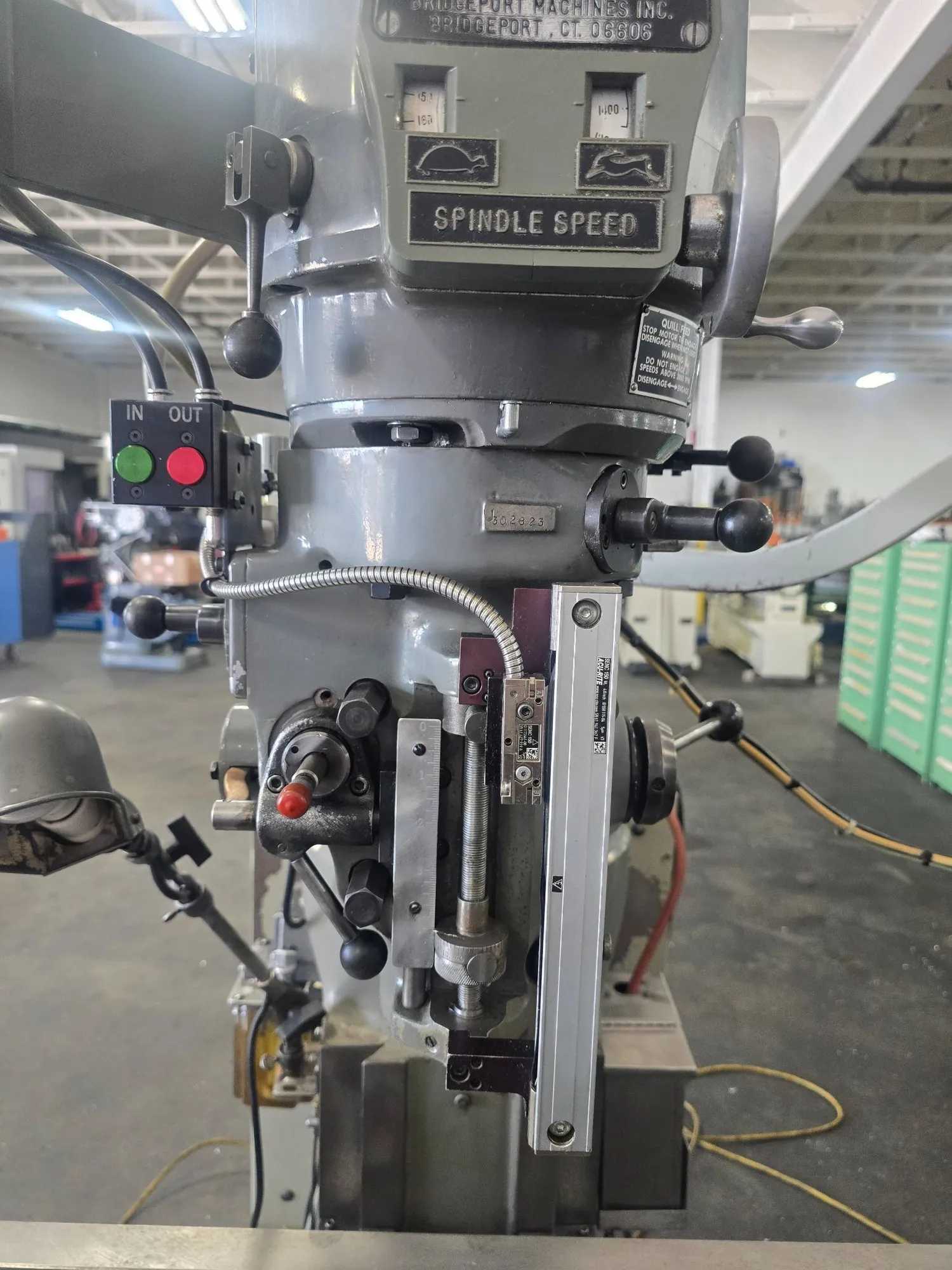 BRIDGEPORT SERIES 1 EZ TRAK DX VERTICAL CNC MILL 9"X48" 33.5"X/12"Y 2HP 60-4200 RPM R8 - VERTICAL MILLING MACHINES