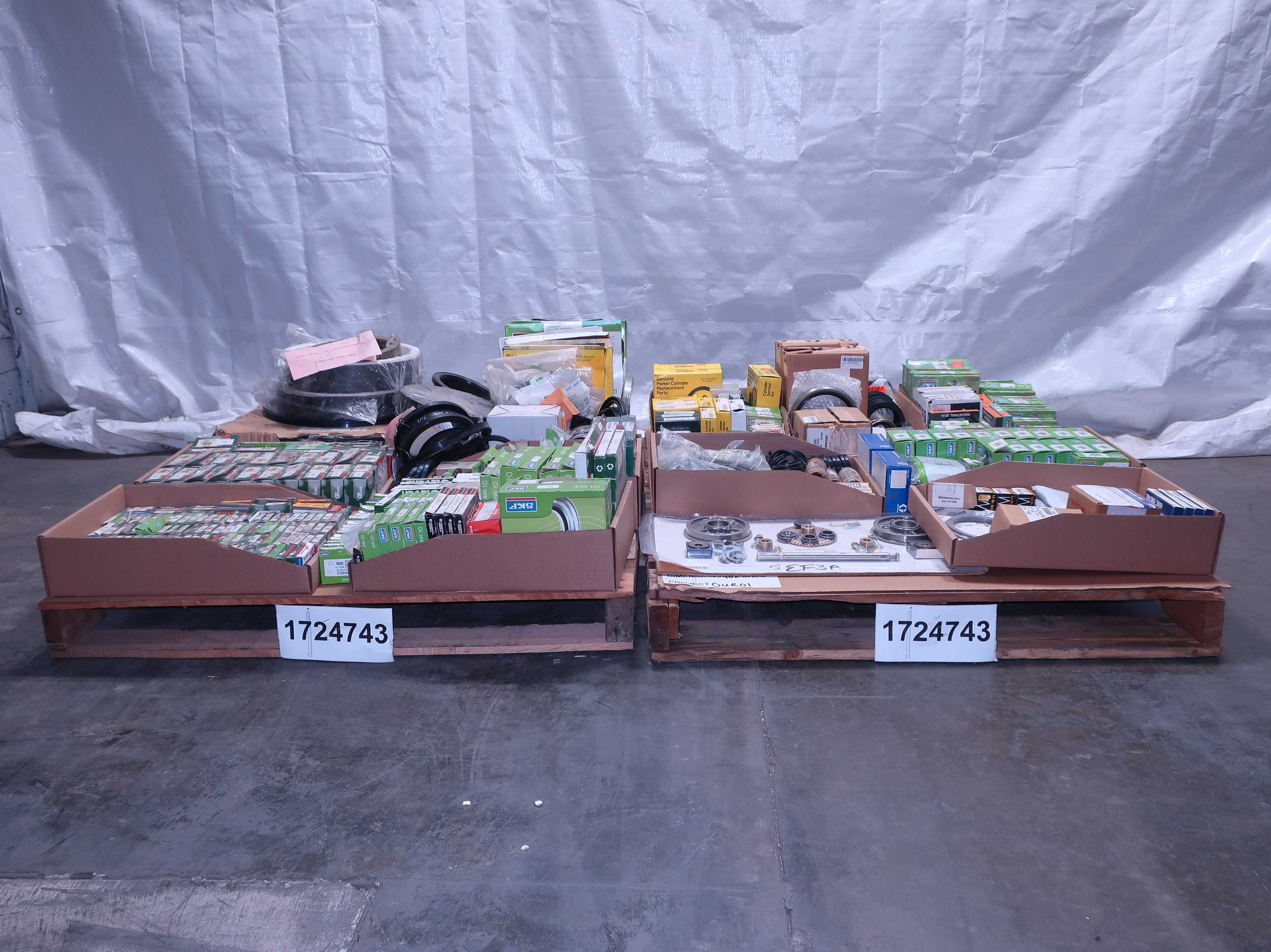 SKU 1724743 - 2 PALLETS OF ASSORTED SEALS - SEALS