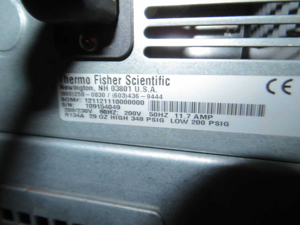 THERMO FISHER SCIENTIFIC THERMO FLEX 2500 CHILLER, 2500 W COOLING, -10 TO +40C TEMP RANGE - CHILLERS