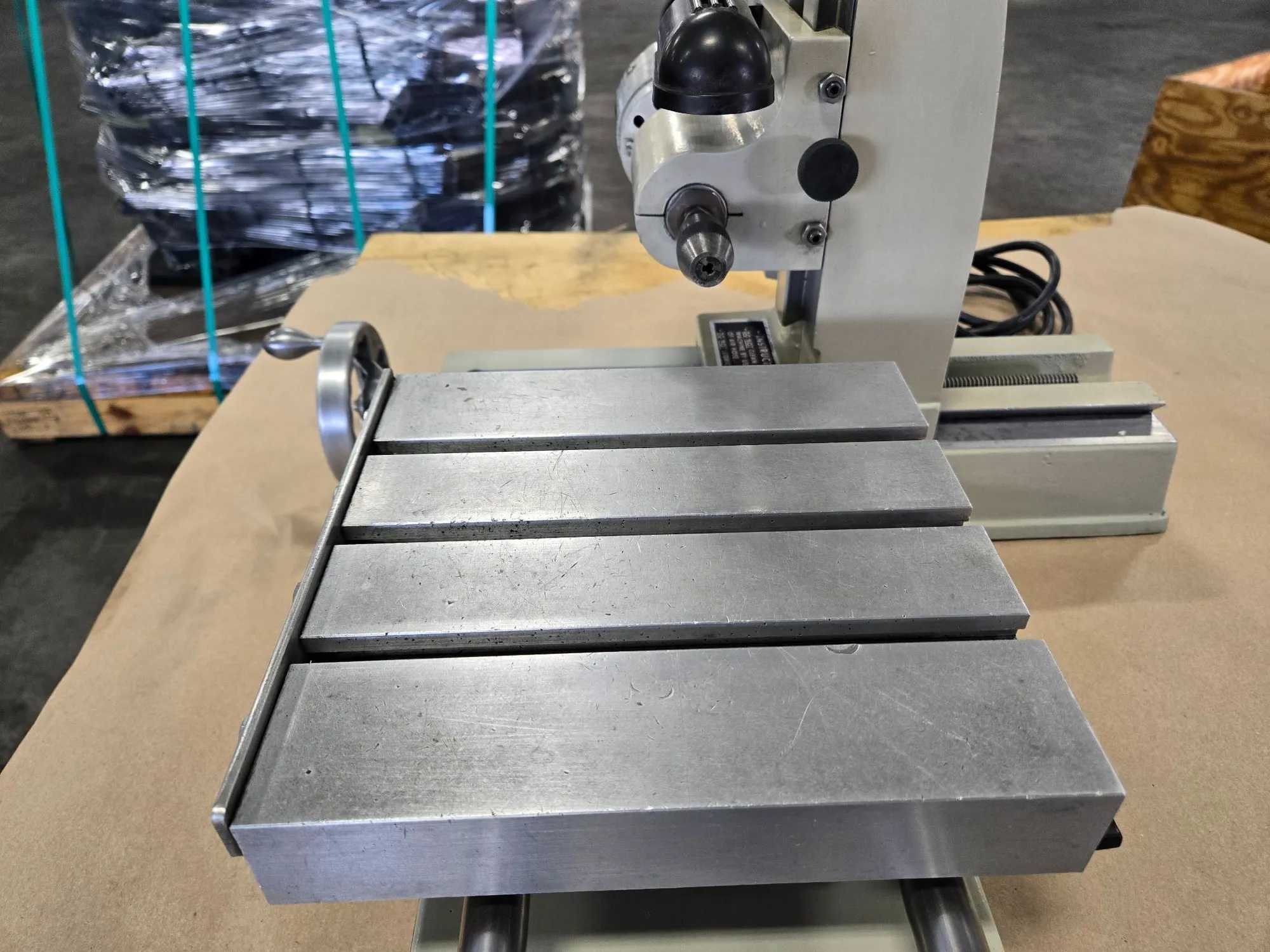 WESTHOFF WM-100-1 HORIZONTAL ELECTRODE DRILLING MACHINE, 110V, VARIABLE SPEED CONTROL - DRILLING MACHINES