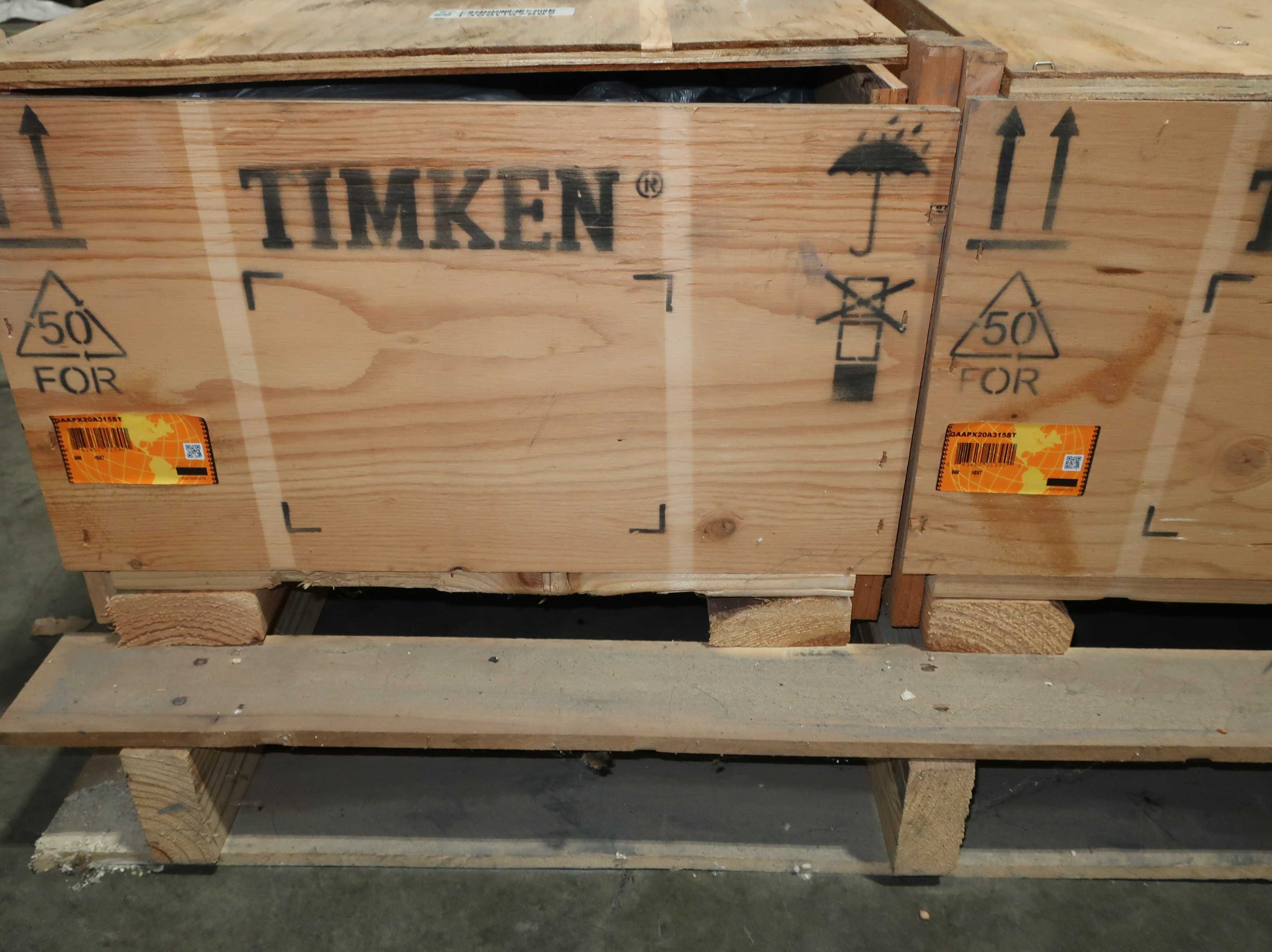 SKU 1753618 - LOT OF 2 TIMKEN PILLOW BLOCK BEARINGS - BEARINGS