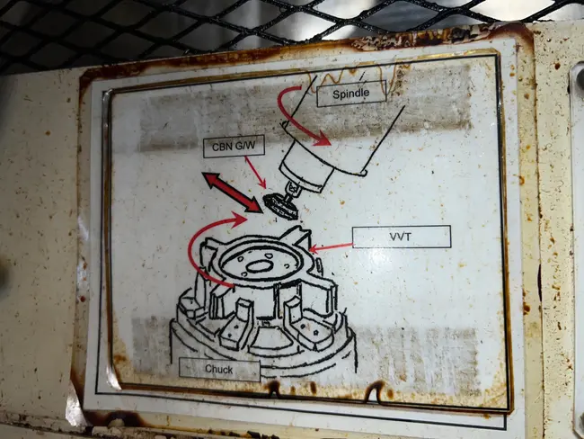 KOYO VG-100A ANGLED HEAD SURFACE GRINDER - undefined