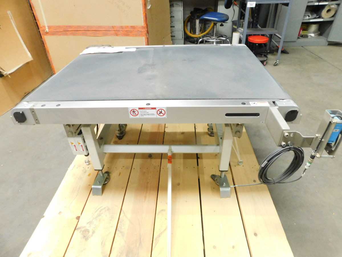 Wipotec OCS 48"L x 31"W Belt Conveyor, 240/480 VAC Power - BELT CONVEYOR