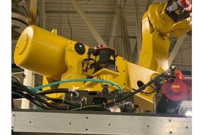2014 FANUC R-2000IB/200R ROBOT, 200KG PAYLOAD, 3095MM REACH, R-30IA CONTROLLER - ARTICULATED ROBOTS