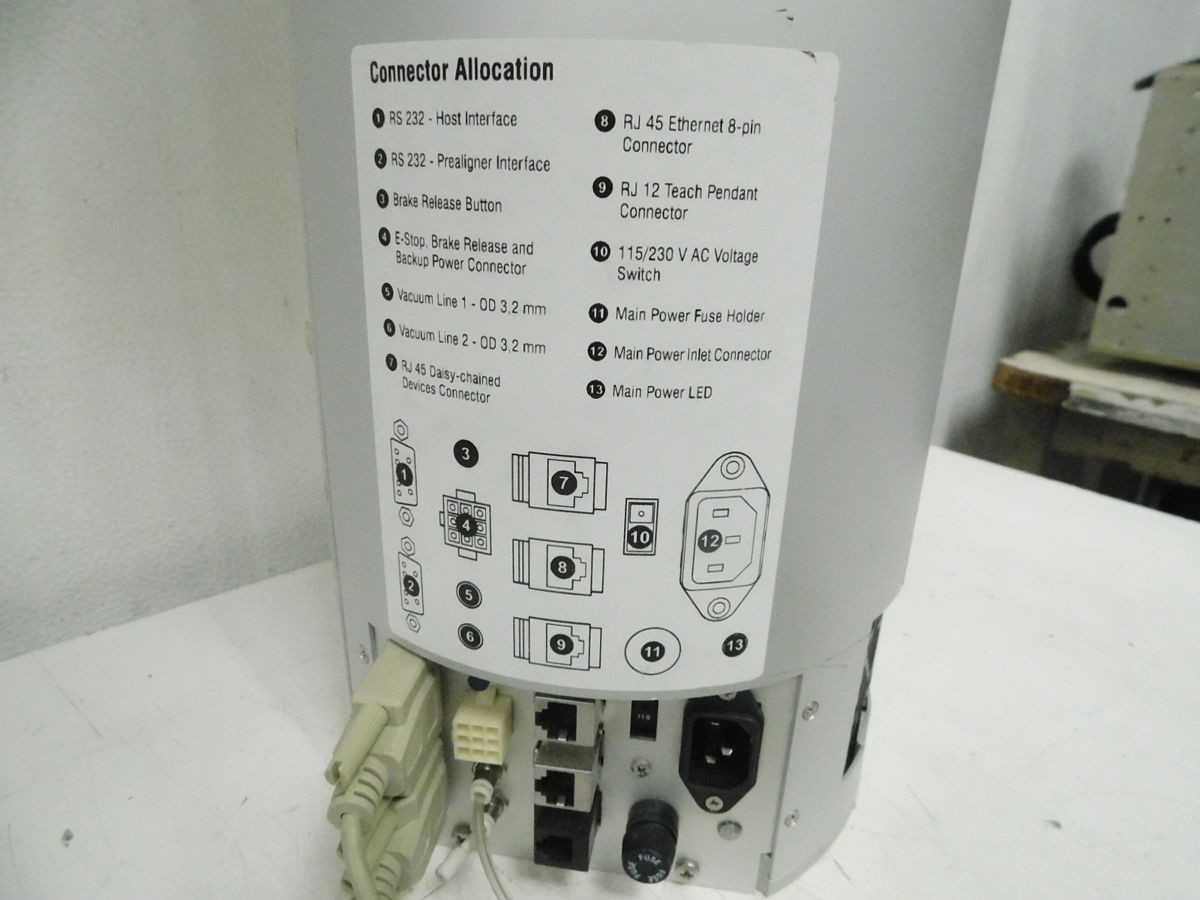 ISEL AUTOMATION IWH-TA07S10F-1 WAFER HANDLING ROBOT - ROBOT PARTS