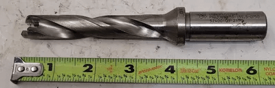 OSG PHOENIX PXDZ INDEXABLE DRILL, 0.63-0.668" DIAMETER, 5:1 L/D RATIO, COOLANT THRU - MACHINE TOOLING