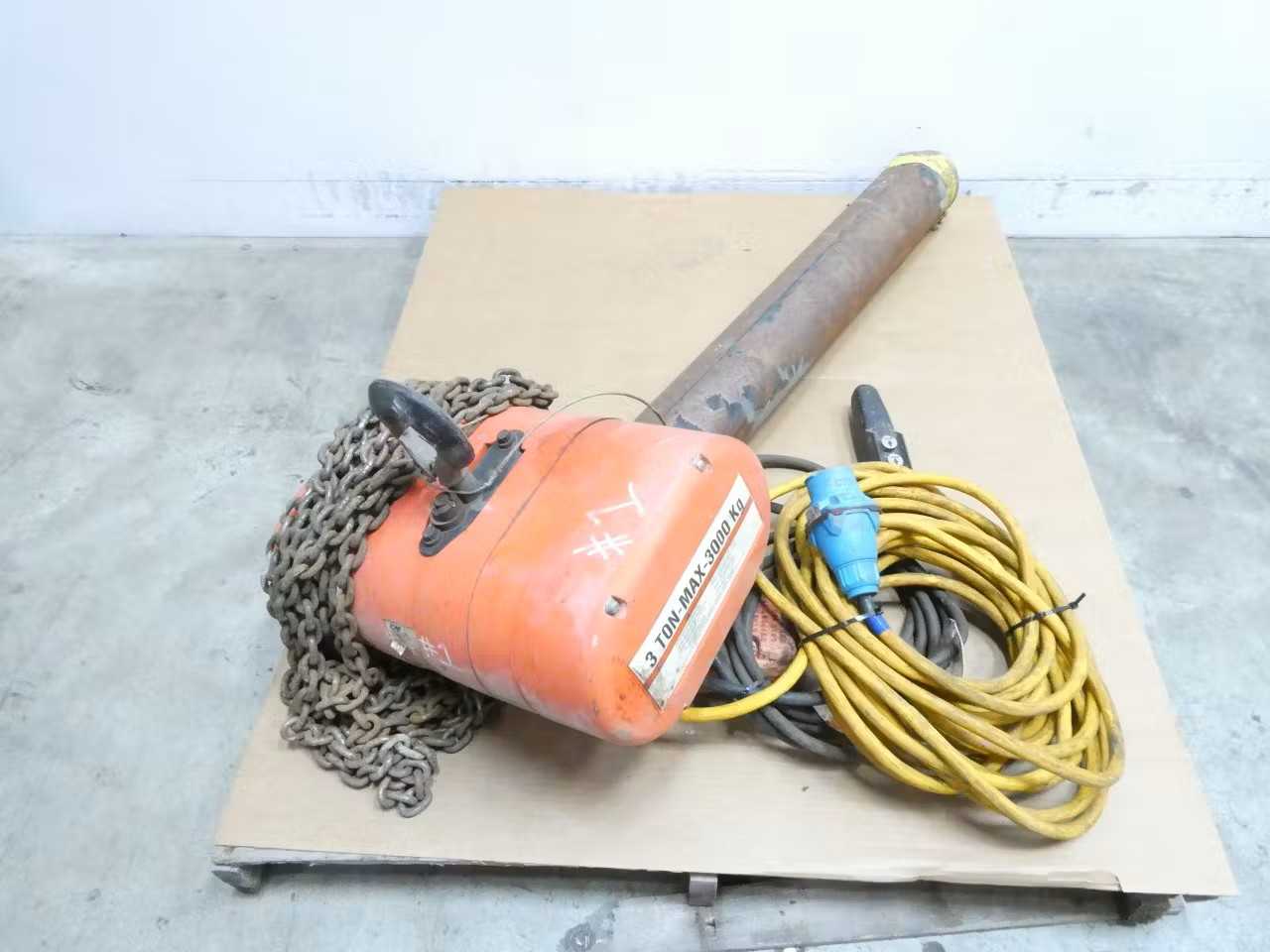 SKU 1761411 - CM COLUMBUS MCKINNON RT LODESTAR 3TON 1HP ELECTRIC HOIST - ELECTRIC HOISTS