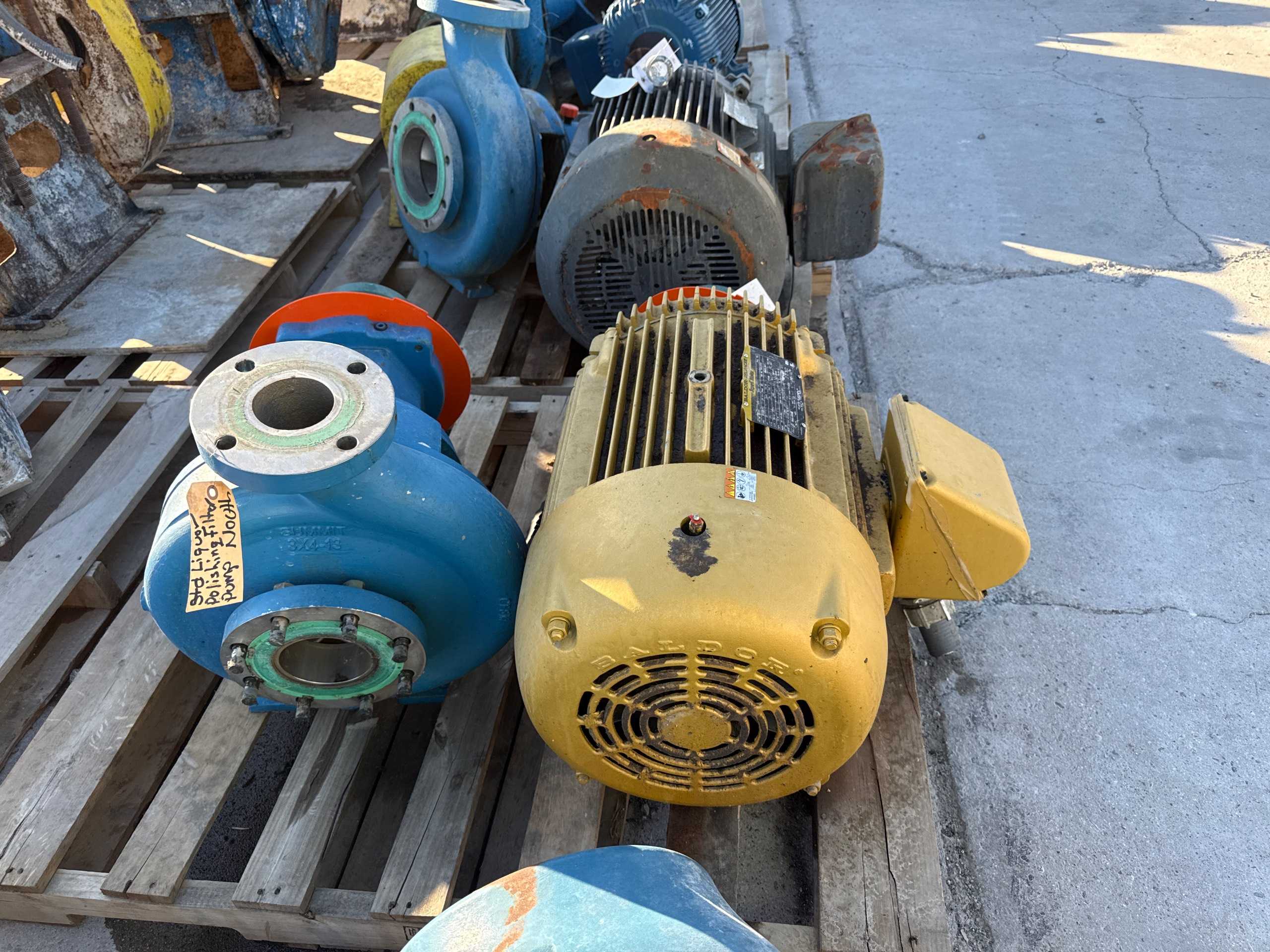 SUMMIT 2196 MTO PUMP & 50 HP MOTOR ASSEMBLY - CENTRIFUGAL PUMP