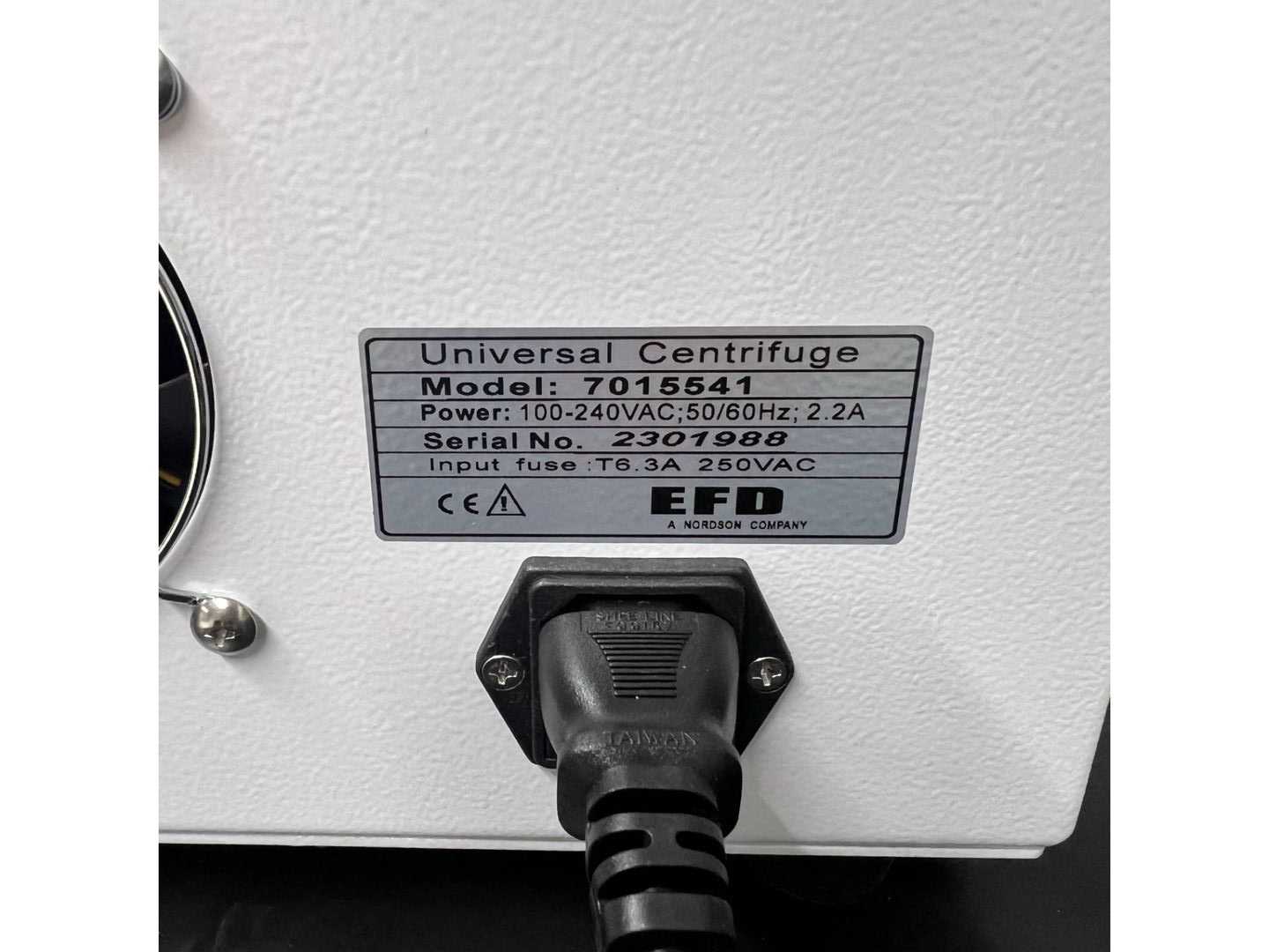 2023 NORDSON 7015541 MINI CENTRIFUGE - LAB & SCIENTIFIC