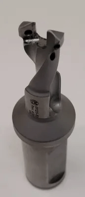 ALLIED MACHINE AMEC 091211-53 INDEXABLE INSERT DRILL 18MM DIA, 1IN SHANK, 4.90IN OAL - MACHINE TOOLING