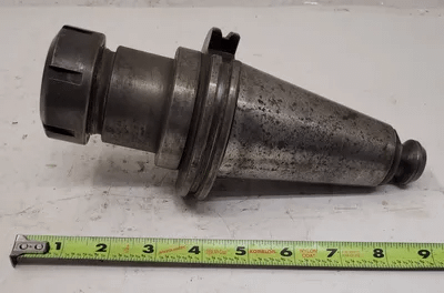 TECHNIKS CAT 50 ER32 COLLET CHUCK - 4" PROJECTION LENGTH - MACHINE TOOLING