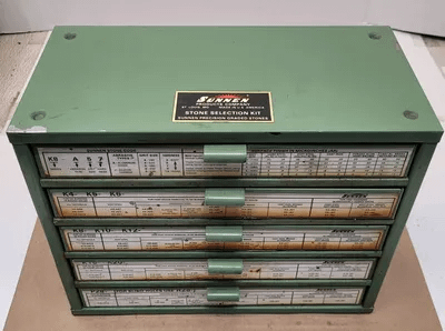 SUNNEN STONE COLLECTION KIT CABINET - 5 DRAWER - MACHINE TOOLING