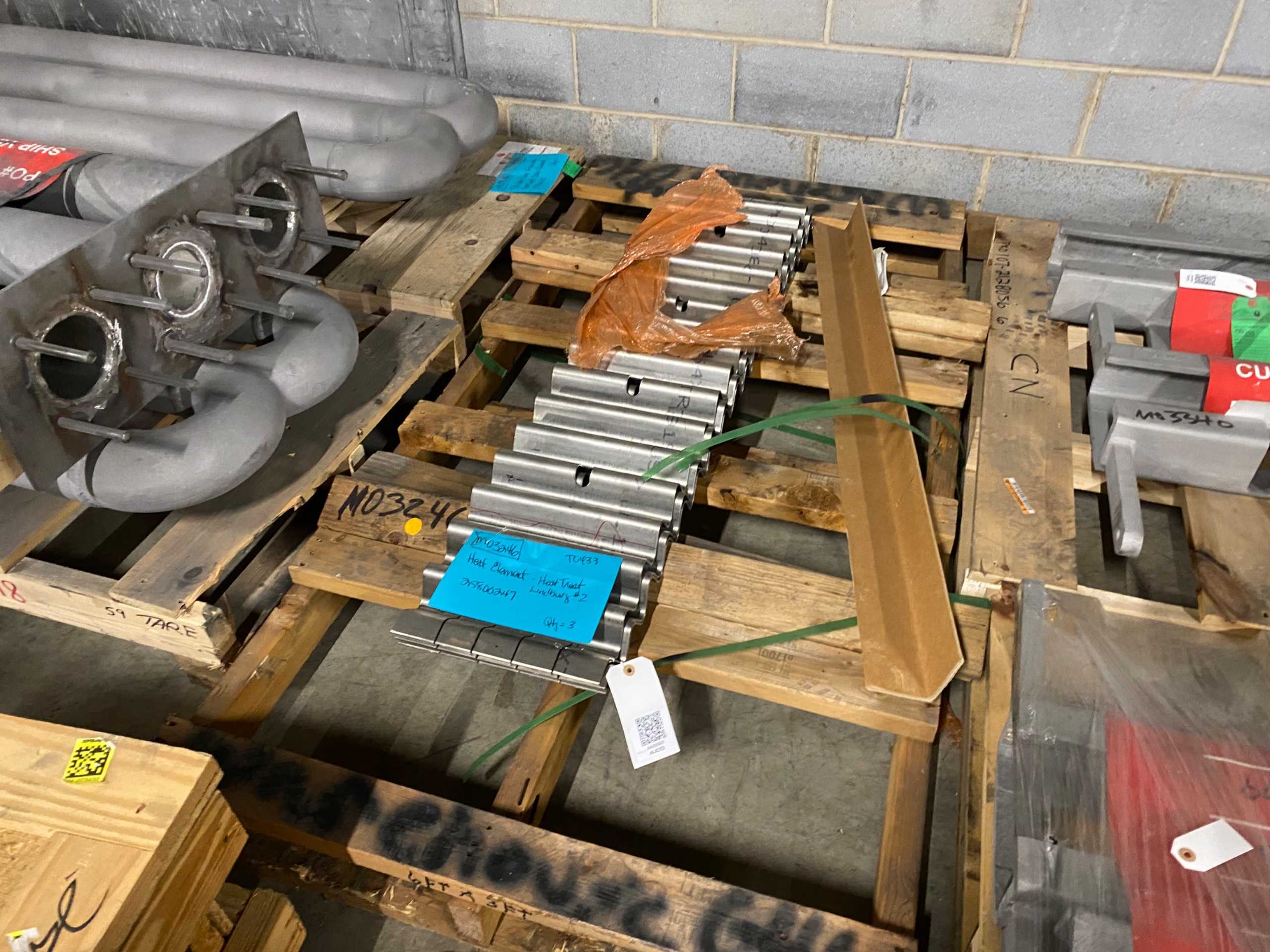 BULK QTY OF CARBURIZING FURNACE HEATING ELEMENTS - FURNACE PARTS