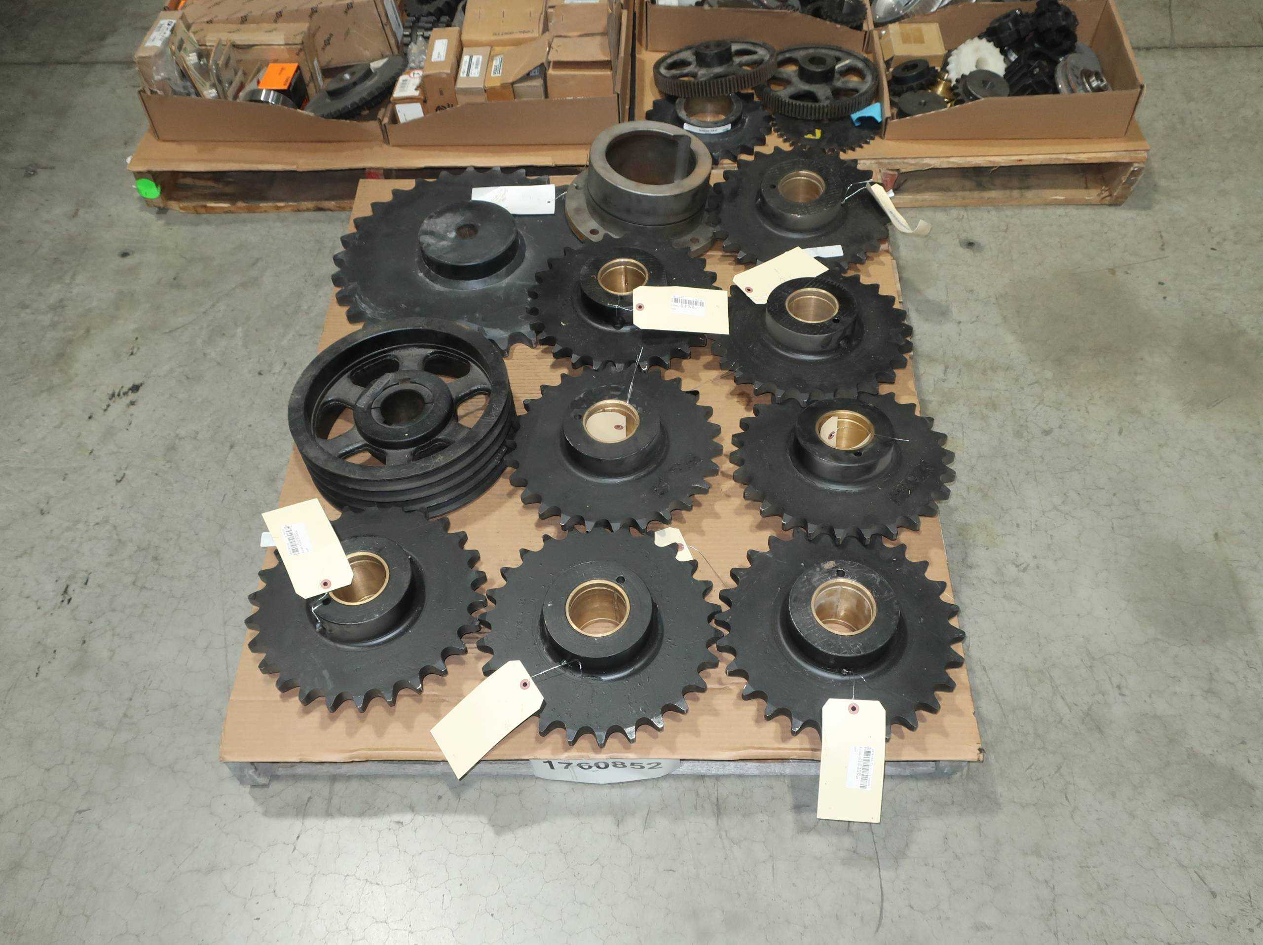 SKU 1760852 - 3 PALLETS OF ASSORTED POWER TRANSMISSION - POWER TRANSMISSION