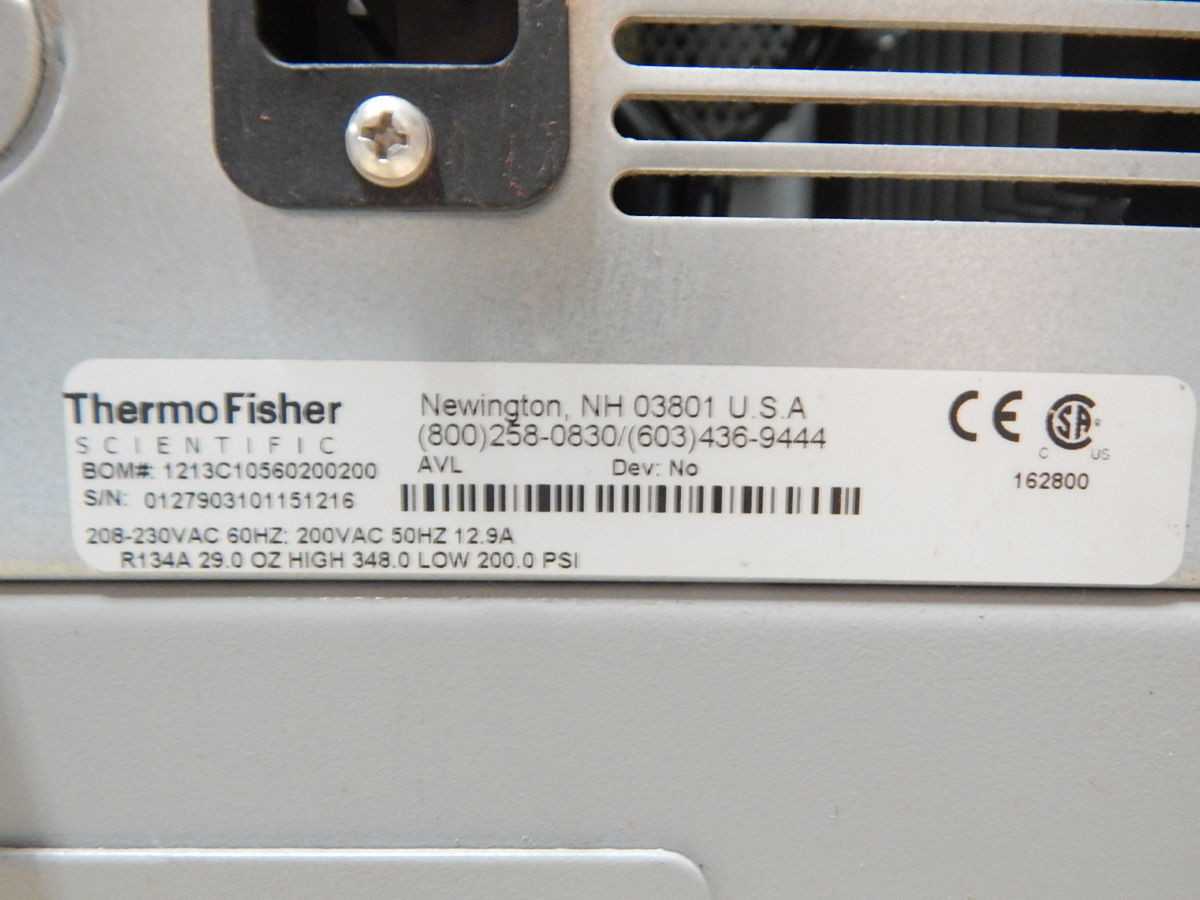 THERMO FISHER 2500 CHILLERS, 2500W COOLING, -10C TO +40C OP TEMP, ±0.1C STAB, 20.1 LPM FLOW - CHILLERS