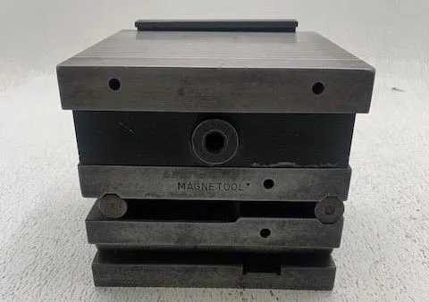 MAGNETOOL MSPCF 665 3/78 MAG SINE PLATE (6" W X 6.5" L X 5.5" H) - MACHINE TOOLING