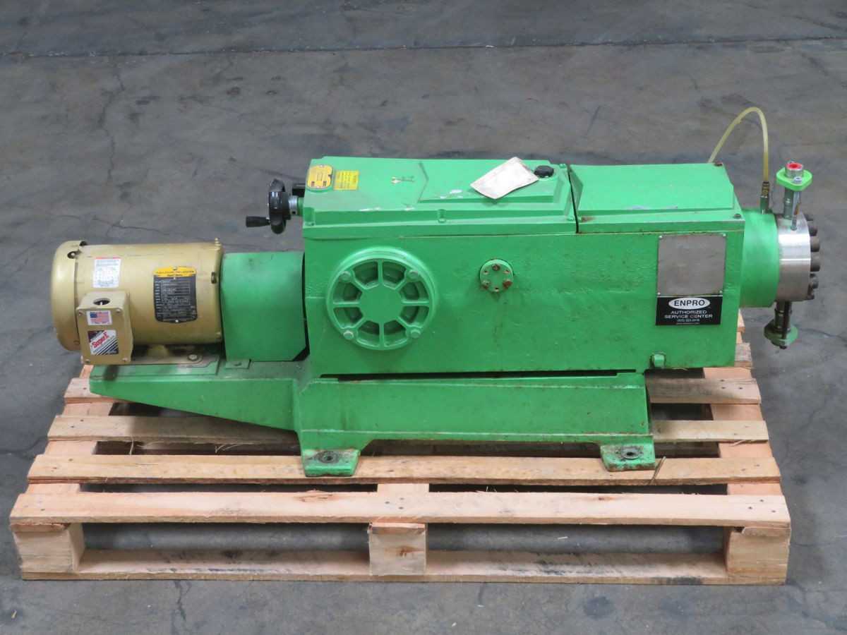 PULSA 7660-S-E METERING PUMP, 1.5 HP PWR, 230/460 V VOLT, 2.2 A AMP, 3-PHASE, 316 SS WETTED PARTS - METERING PUMP