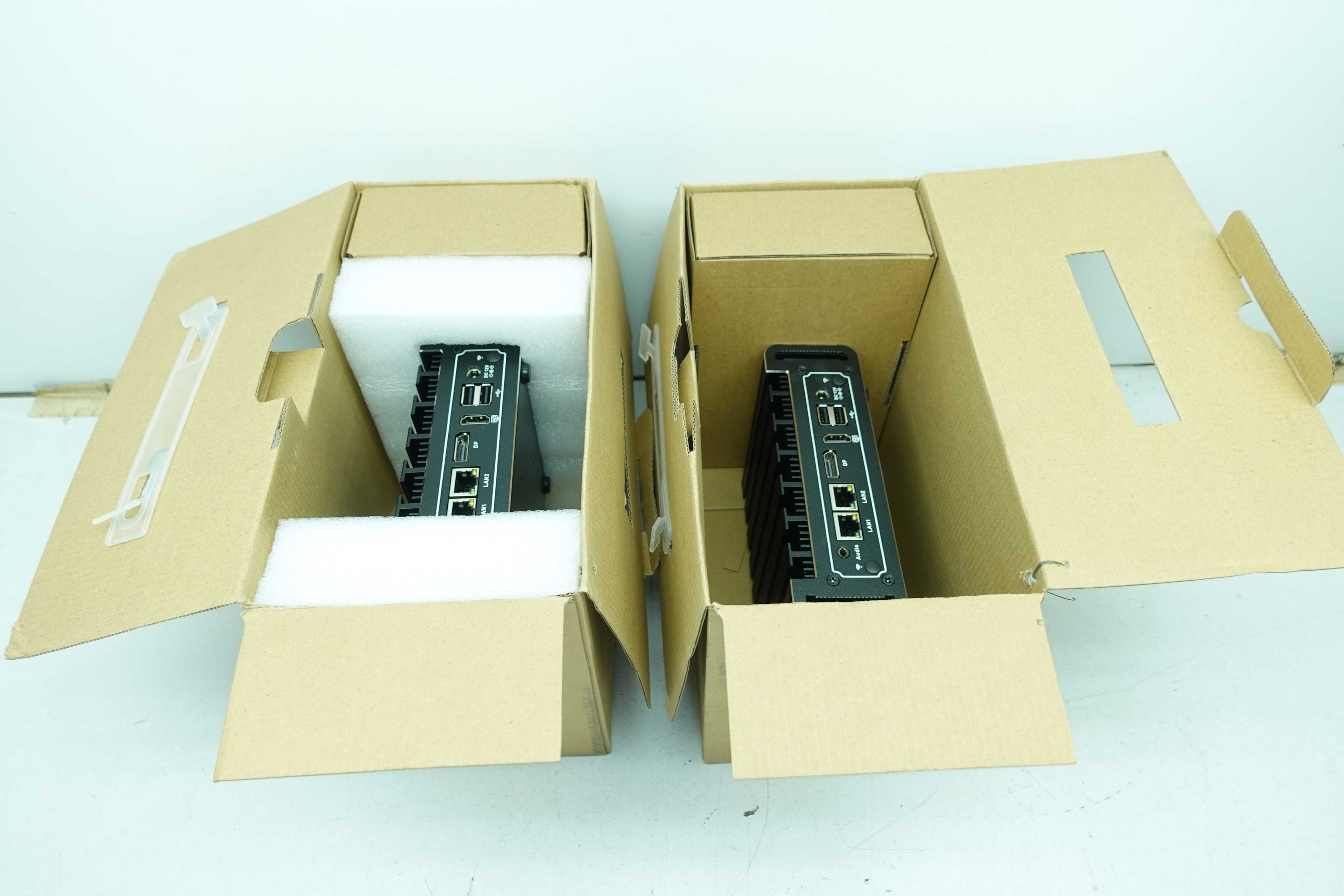 LOT OF 2 SKYLAKE-I9 MINI PC ROUTER CORES - TELECOMMUNICATION