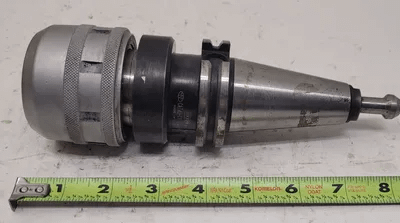 NIKKEN CAT40-C1 1/4SL-105U MILLING CHUCK, CAT40 TAPER, 1-1/4 IN HOLE DIAMETER, THROUGH COOLANT - MACHINE TOOLING