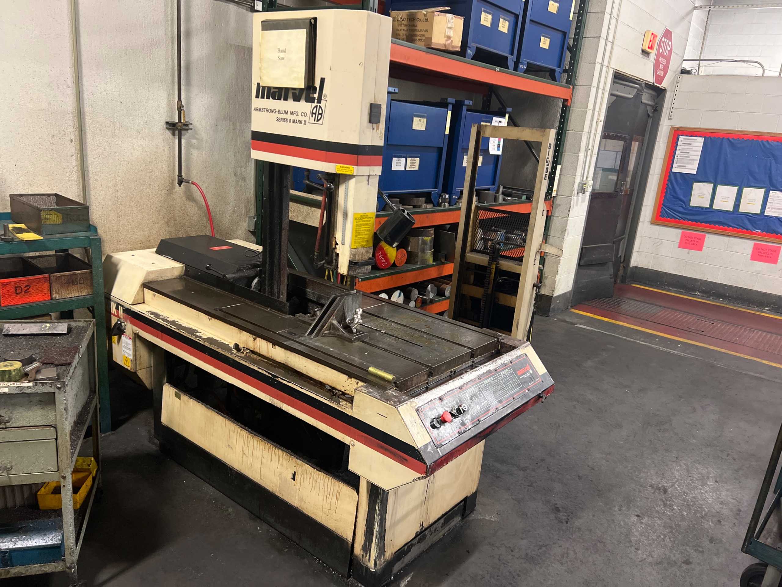 MARVEL SERIES 8 MARK II VERTICAL BAND SAW - VERTICAL BAND SAWS