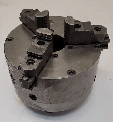 BTC 8" SELF-CENTERING MANUAL LATHE CHUCK, 3 JAW, D1-6 MOUNT - MACHINE TOOLING