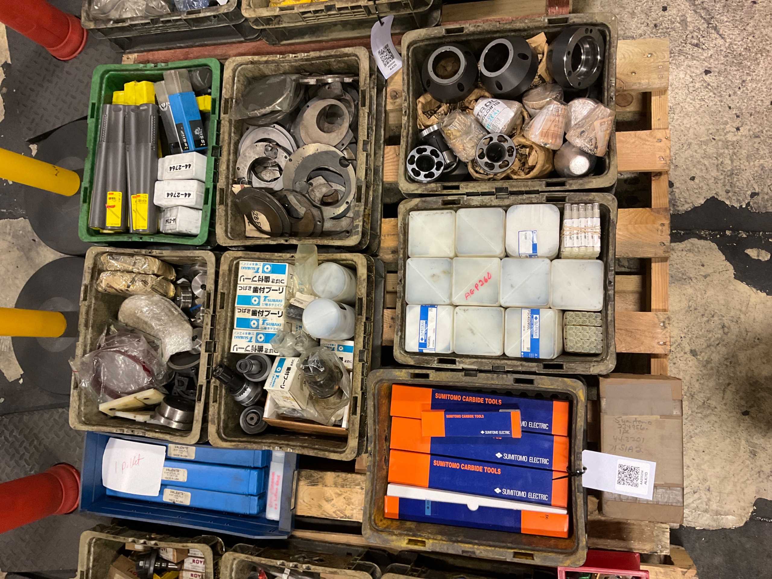 BULK QTY OF INDUSTRIAL PARTS - INDUSTRIAL PARTS