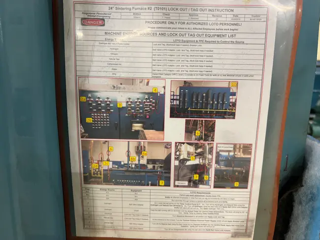 2011 GASBARRE 24E-6Z SINTERING BELT FURNACE - undefined