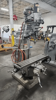 BRIDGEPORT SERIES 1 KNEE MILL, 9"X42" TABLE, 2 HP VARIABLE SPEED, R8 SPINDLE, DRO - VERTICAL MILLING MACHINES