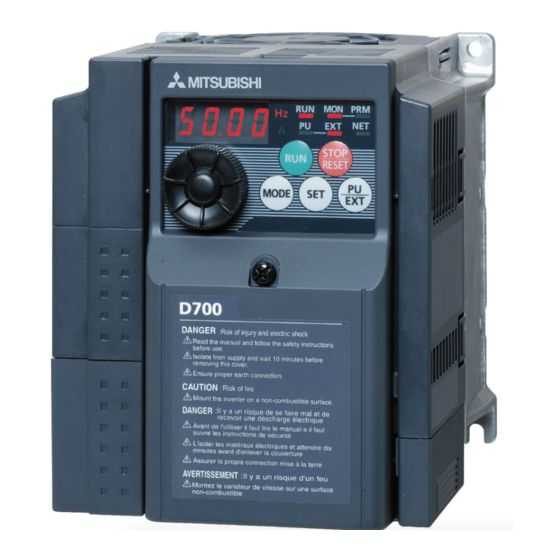 QTY 129: MITSUBISHI FR-D720-042-NA AC VFD DRIVE - AC VFD DRIVES