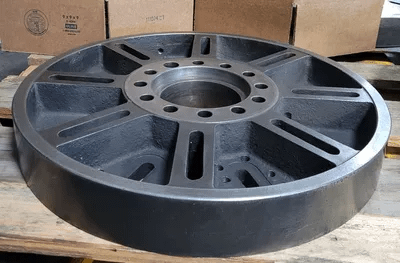 FACE PLATE FOR LATHE, 19-5/8" DIAMETER, A2-8 MOUNT - MACHINE TOOLING