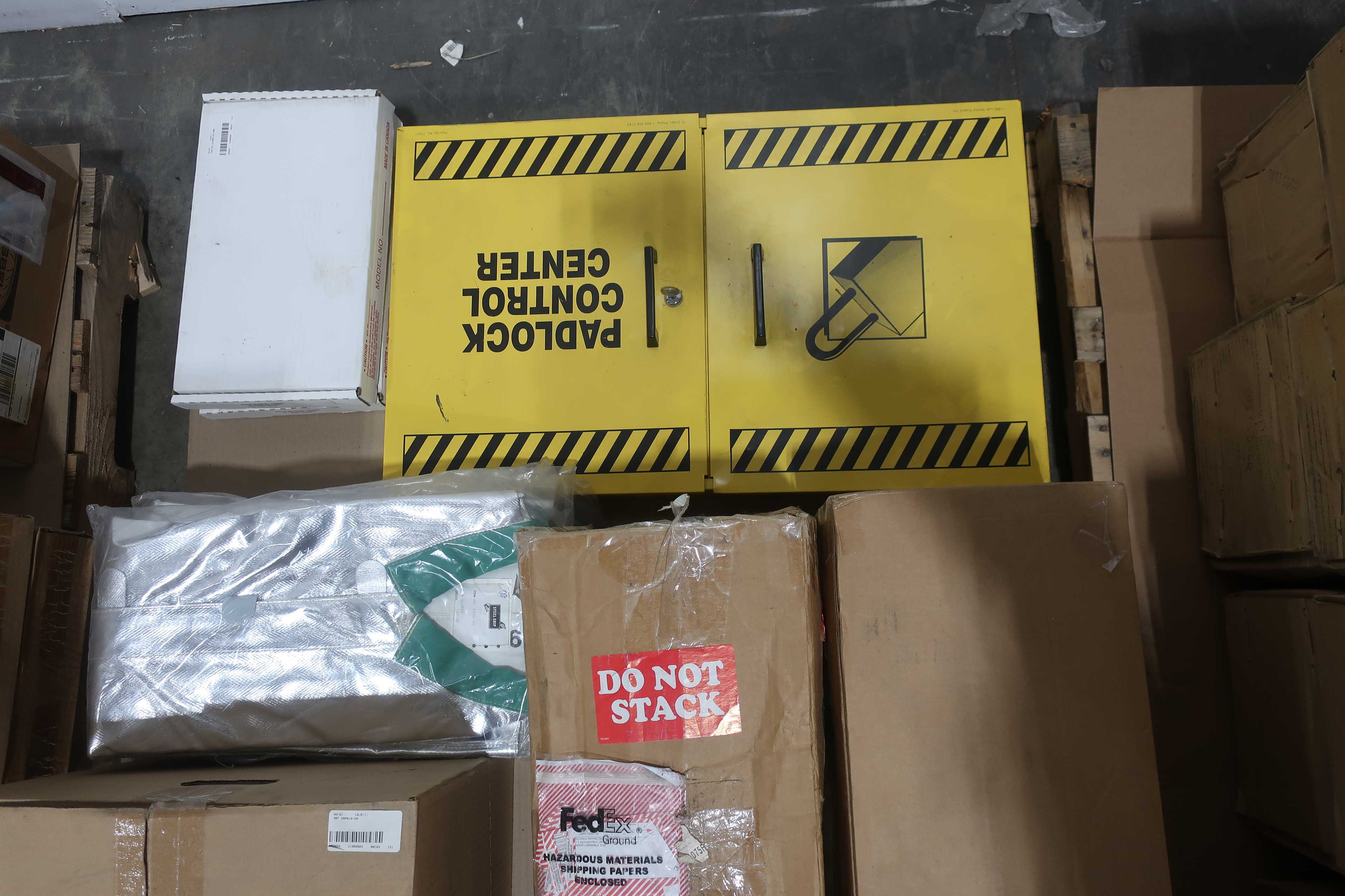 SKU 1737587 - 4 PALLETS OF ASSORTED SAFETY EQUIPMENT - SAFETY EQUIPMENT