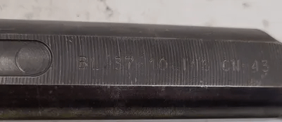 KENNAMETAL BL-37 10 INS CN 43 INDEXABLE INSERT BORING BAR 1.25" SHANK DIAMETER - MACHINE TOOLING