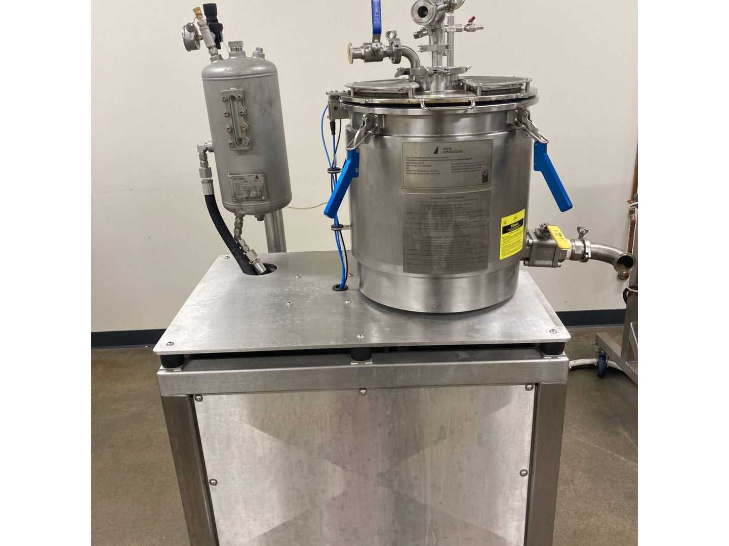 DELTA SEPARATIONS CUP-15 EXTRACTION CONTROL PANEL & CUP 15 DELTA SEPARATIONS EXTRACTOR - SEPARATORS