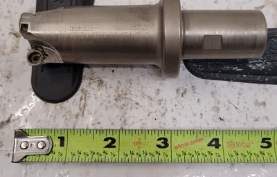 ISCAR FEEDMILL FF EW D1.25-2.5-CF 4-06C, 3 FLUTES, OAL 4.5", SHANK L 1.5", SHANK D 1" - MACHINE TOOLING