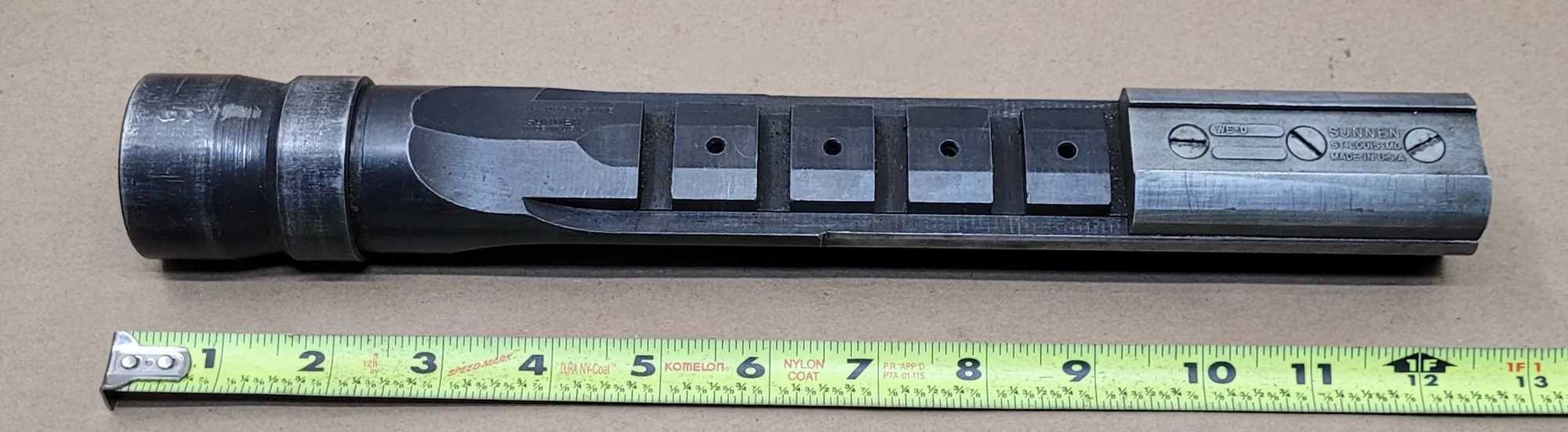 SUNNEN 2G P28 1750 WE HONING MANDREL, OAL 12.5IN, DIA 1.73-1.875IN, ABR L 6.562IN - MACHINE TOOLING