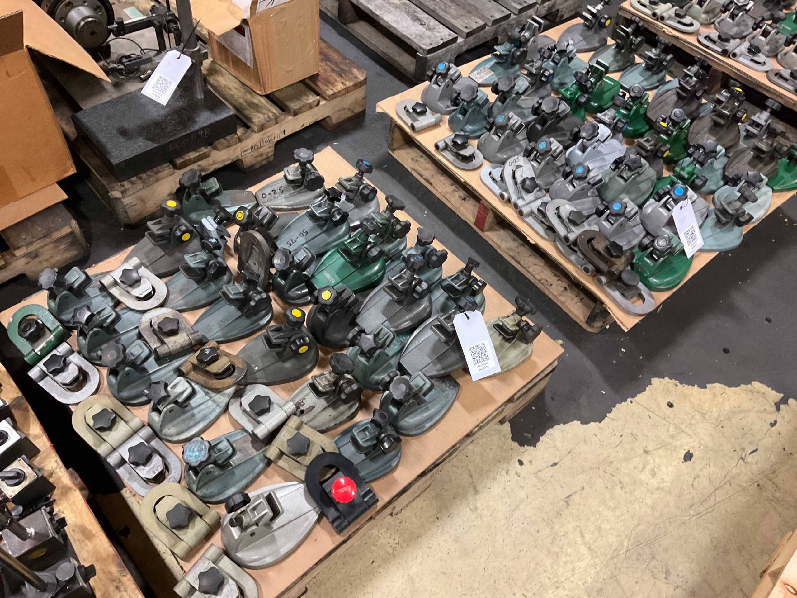 BULK QTY OF SURFACE GRINDER FIXTURES & WHEEL DRESSERS - TOOLS