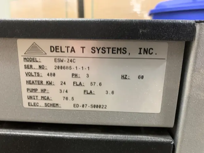 DELTA T SYSTEMS ESW-24C TEMPERATURE CONTROL UNIT - undefined