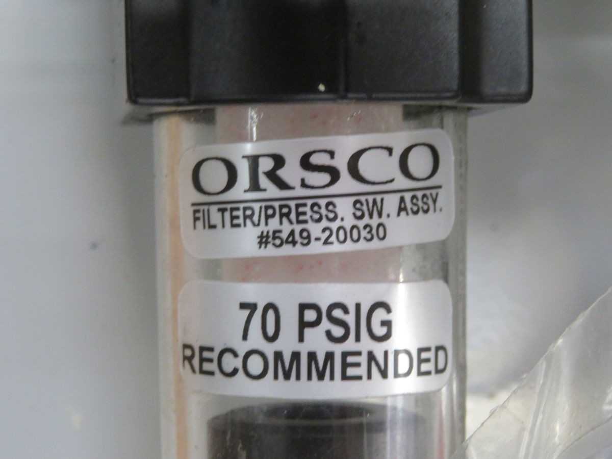 ORSCO 170-0115-4-AC SERIES 170 OIL SPRAY LUBRICATION SYSTEM - PNEUMATIC LUBRICATOR