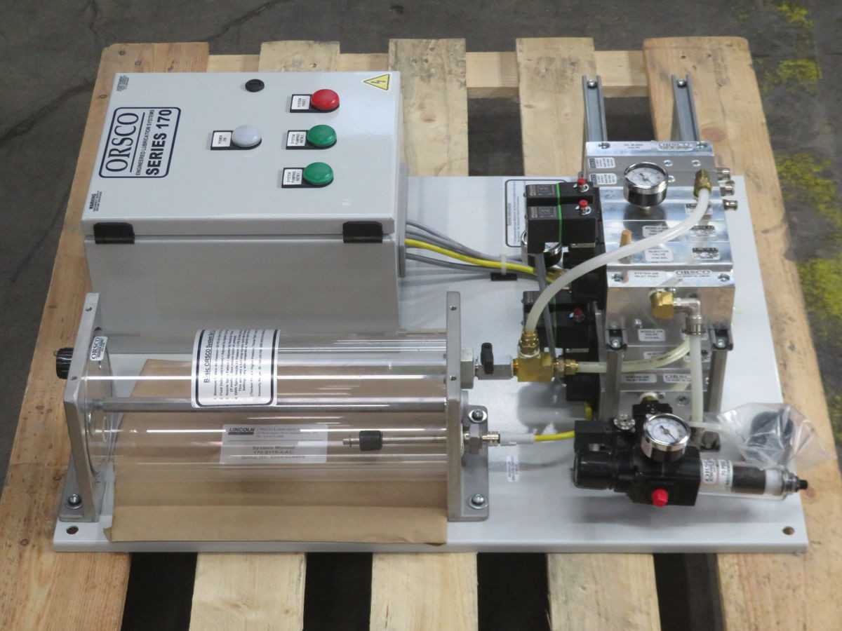 ORSCO 170-0115-4-AC OTHER INDUSTRIAL, 120V AC POWER, 0.95L RESERVOIR, 4 SPRAY POINTS - PNEUMATIC LUBRICATOR