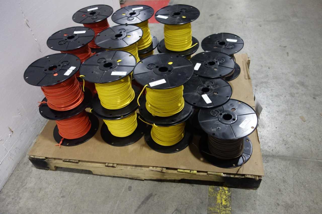 SKU 1073730- PALLET OF ASSORTED ELECTRICAL WIRE - ELECTRICAL WIRE