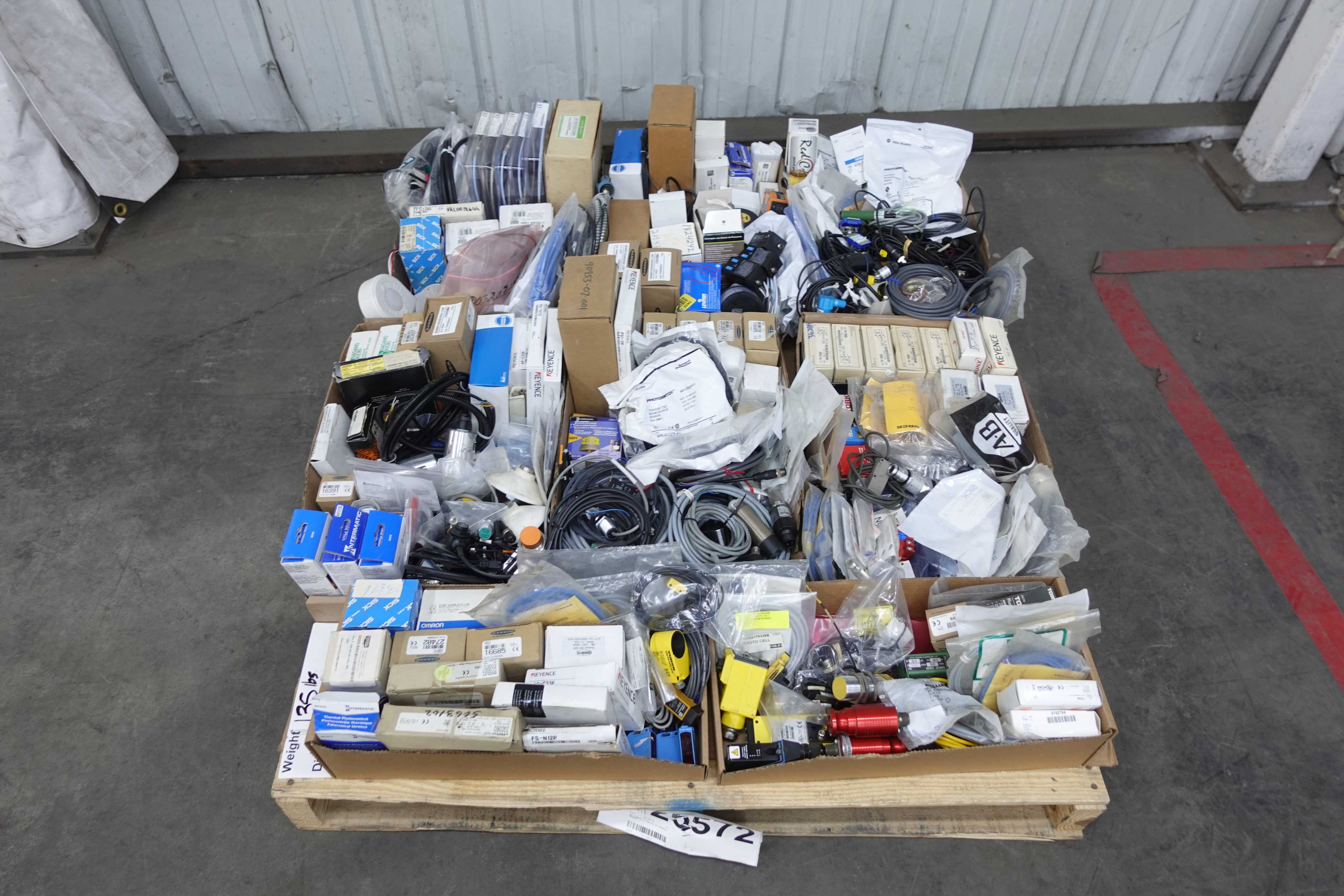 SKU 1725572 - PALLET OF ASSORTED SENSORS - SENSORS