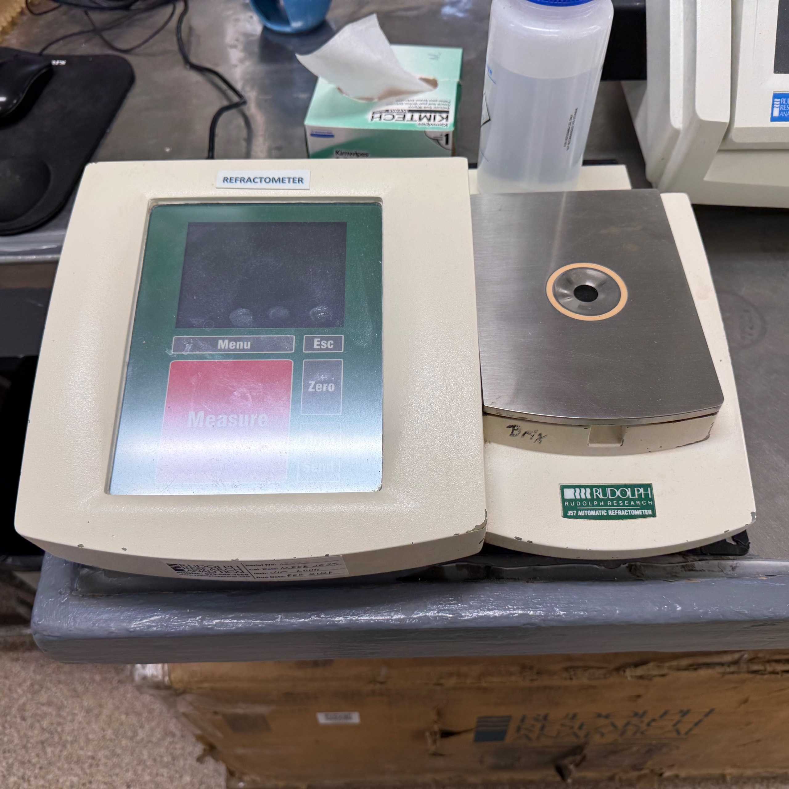 2007 RUDOLPH RESEARCH ANALYTICAL A21320 J-57 AUTOMATIC REFRACTOMETER - LAB & SCIENTIFIC