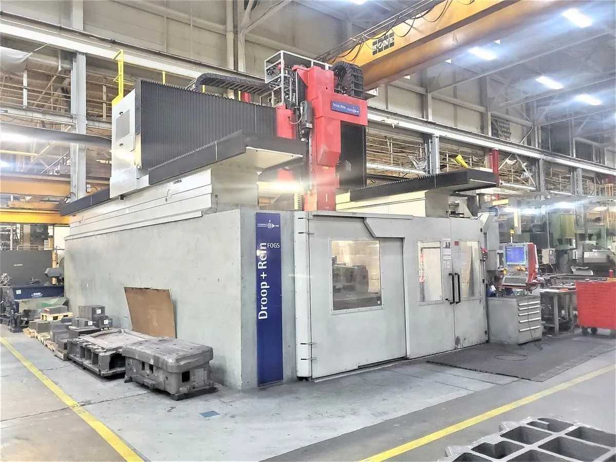 2013 DROOP & REIN FOGS 3068C, CNC VMC, 5 AXIS, 267IN X-TRAVEL, 26 HP SPINDLE, 30 TOOL - VERTICAL MACHINING CENTERS