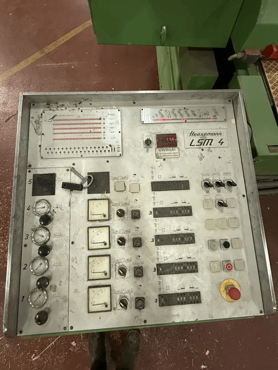 1990 HEESEMANN LSM4 WIDE BELT SANDER - WOODWORKING