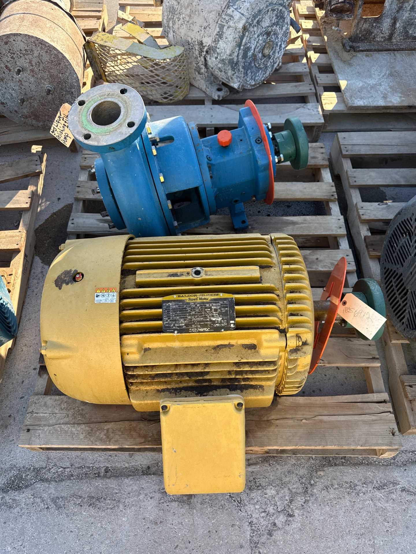 SUMMIT 2196 MTO PUMP & 50 HP MOTOR ASSEMBLY - CENTRIFUGAL PUMP