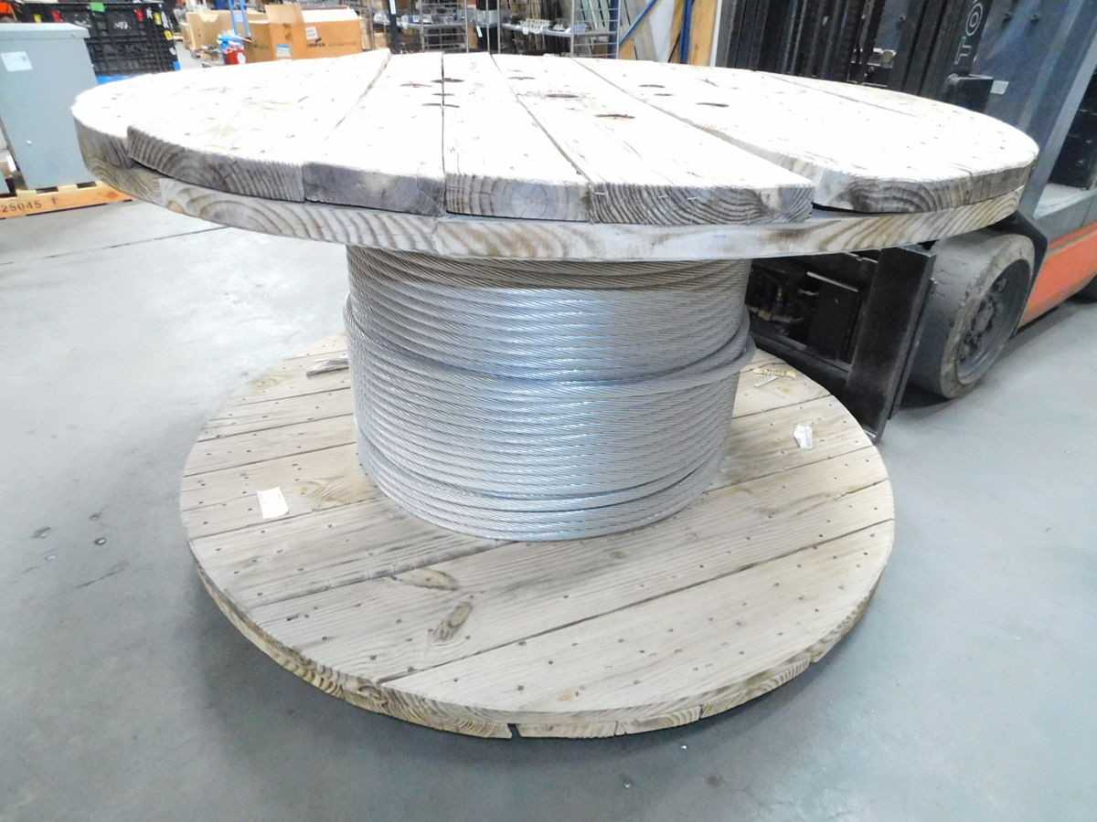 MISTLETOE 556MCM, ELECTRICAL WIRE ROLL SURPLUS, 21.72 MM DIA, 0.743 KG/M WEIGHT, 74.7 KN BREAKING STRENGTH - ELECTRICAL WIRE