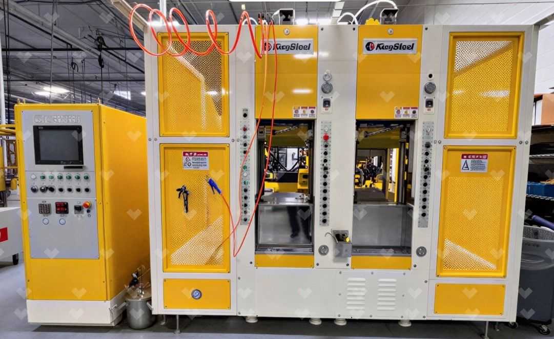 KING STEEL KS-9902E2A SHOE FOAM INJECTION MOLDER - PLASTICS & RUBBER