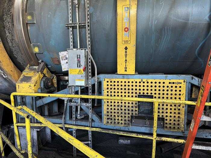 DIDION MD-100MK5 ROTARY MEDIA DRUM SHAKEOUT DUAL CHAMBER NO-BAKE SHELL BRASS/STEEL - CASTING EQUIPMENT